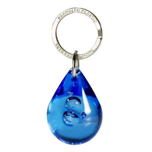 Goutte Porte-clés recyclé