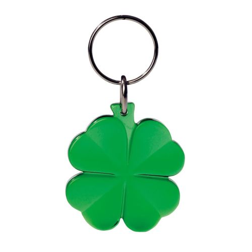 Trèfle de Bonheur Porte-clés avec recyclé function de grattage