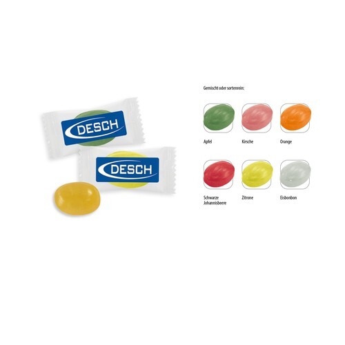 Bonbon en flowpack, Bonbon Citron