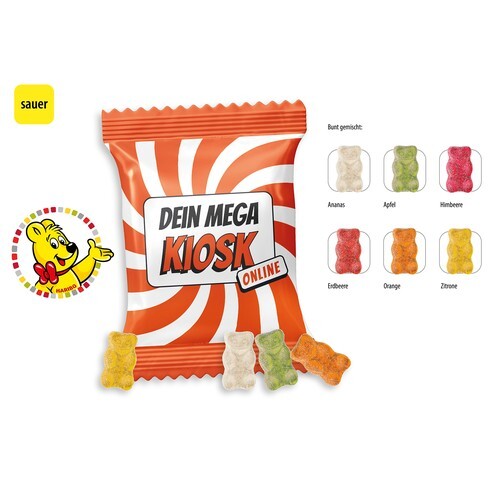 HARIBO Oursons d'Or acidulés en sachet promo, HARIBO Oursons d'Or acidulés