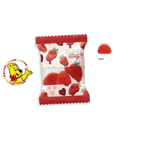 HARIBO Fraises Tagada en sachet promo, HARIBO Fraises Tagada rouge