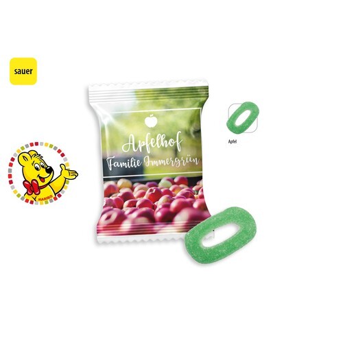 HARIBO Anneau pomme en sachet promo, HARIBO Anneau pomme acide