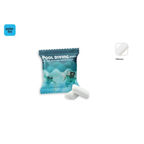 Chewing Gum Dragees sans sucre en sachet promo, Chewing-Gums dragées