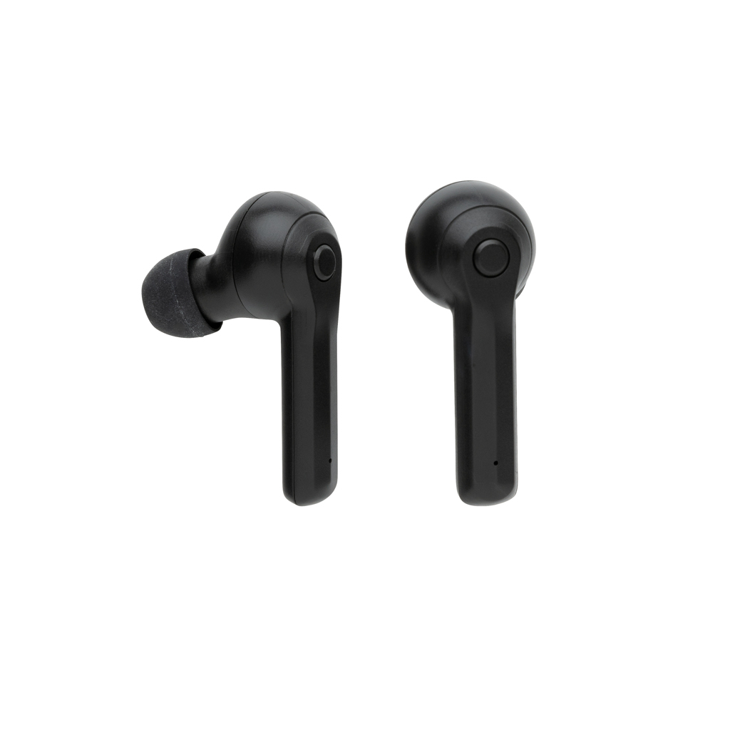 Écouteurs Bluetooth Sans Fil Noir avec Boite de Charge pour Xiaomi Redmi 9A