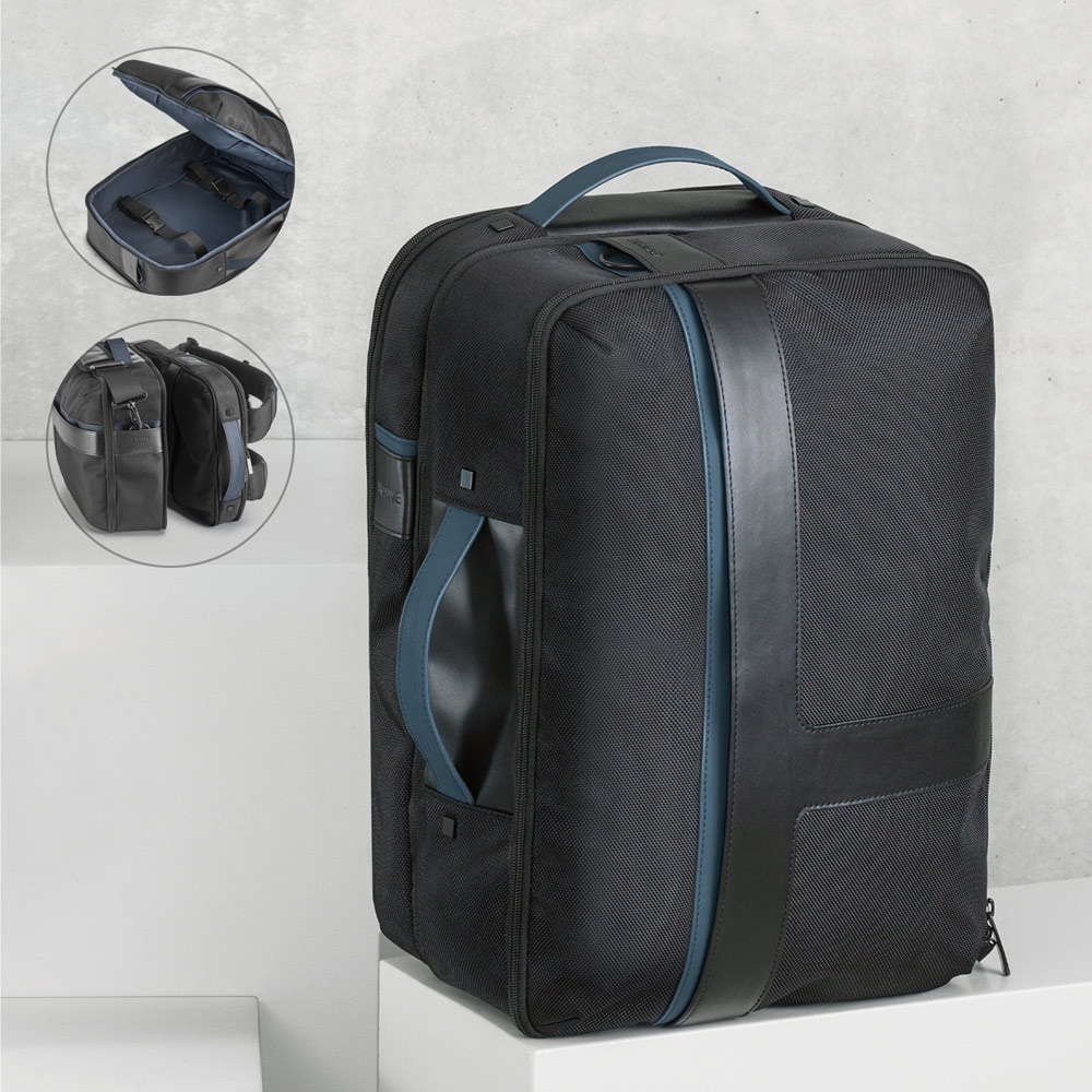 DYNAMIC BACKPACK I. Sac à dos 2 en 1 pour ordinateur portable 15.6'' en polyester 1680D et nylon