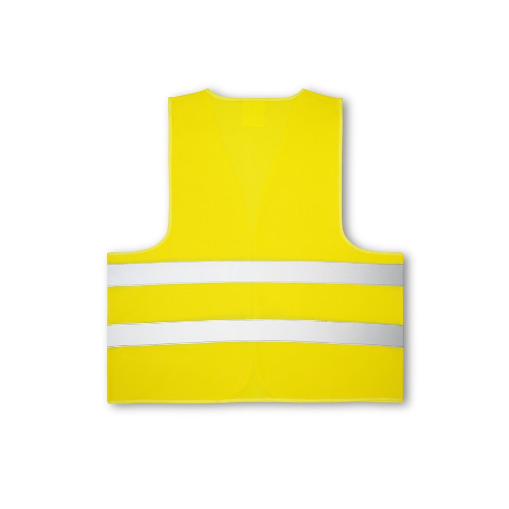 YELLOWSTONE. Gilet haute visibilité 100% polyester