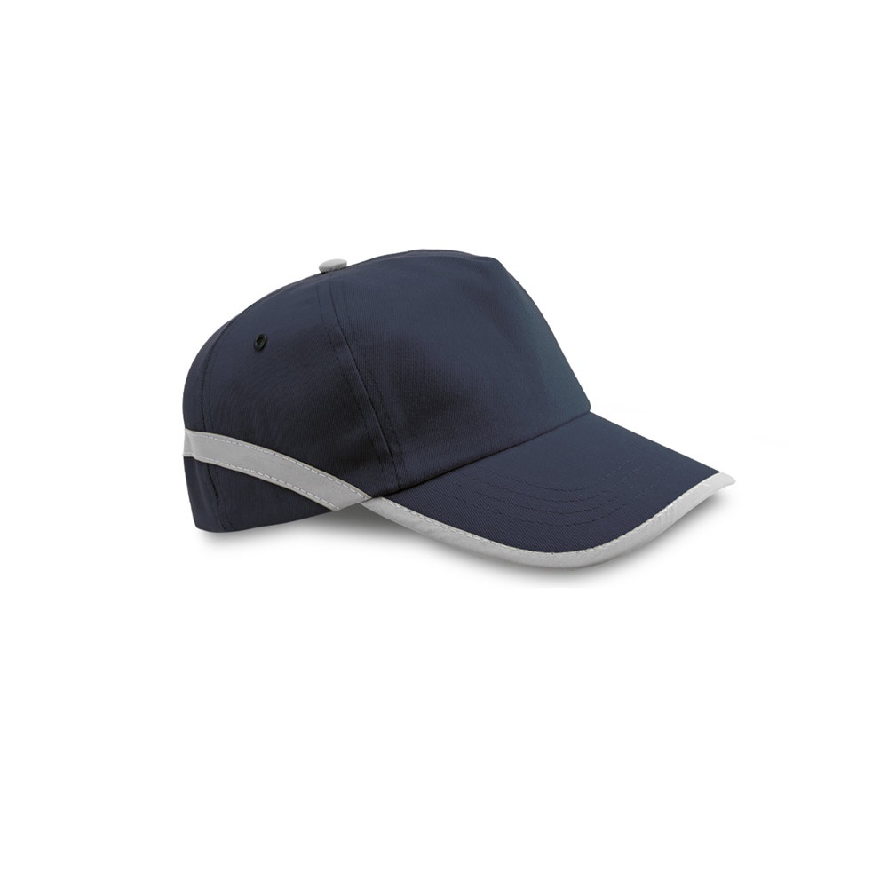JONES. Casquette en polyester avec éléments réfléchissants