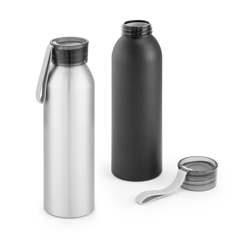 RIO. Bouteille / Gourde en aluminium recyclé (100 % rAL) avec bouchon en PP 660 ml