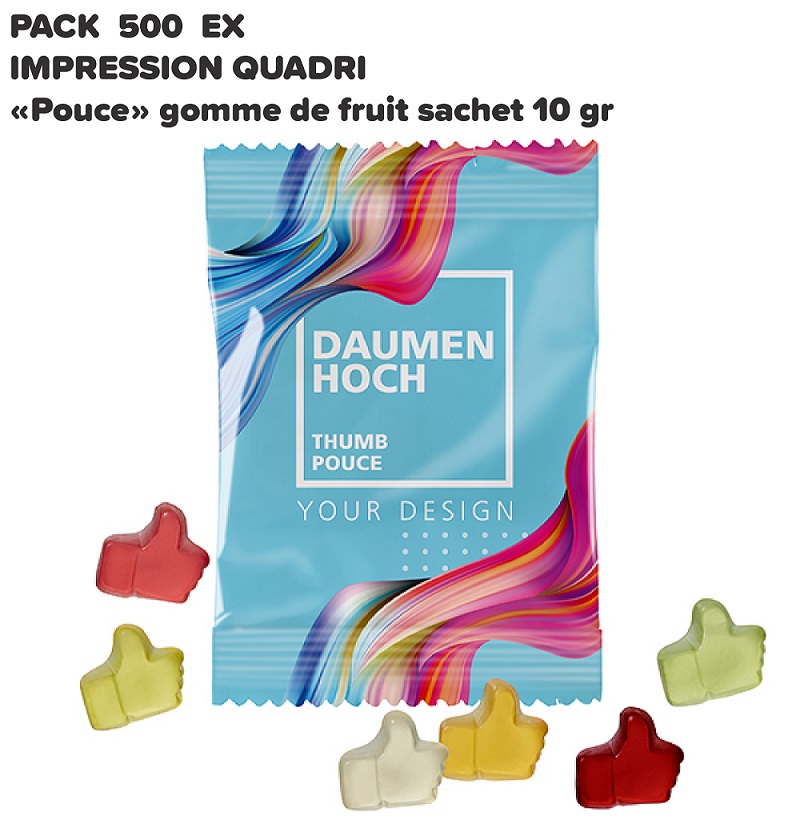PACK PROMO 500 EX BONBON 