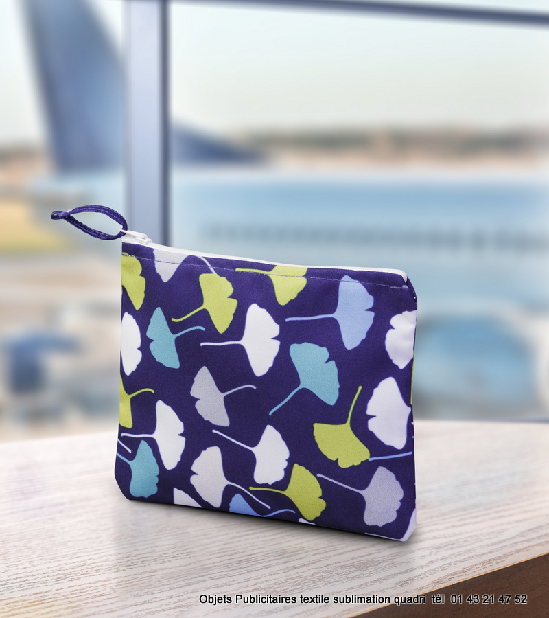 POCHETTE MULTIFONCTIONS  PERSONNALISATION TOTALE QUADRI SUBLIMATION