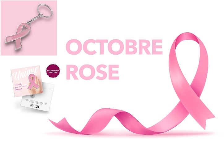 GOODIES ET OBJETS PUBLICITAIRES OCTOBRE ROSE