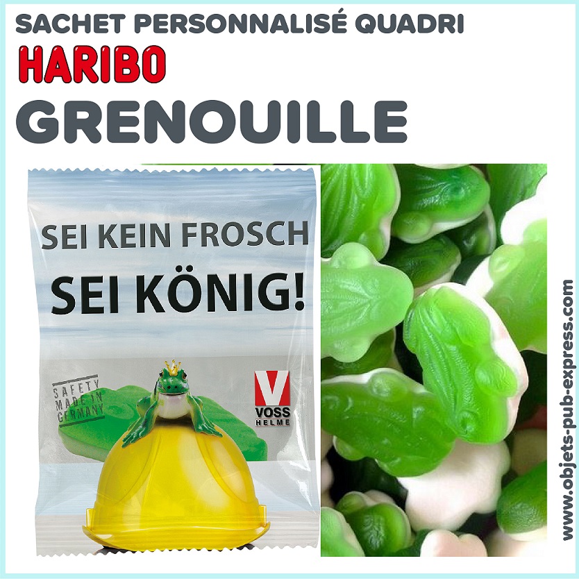 HARIBO GRENOUILLE  bonbon publicitaire