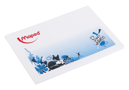 BLOC DE REPOSITIONNABLES PUBLICITAIRES