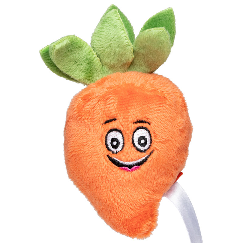 peluche publicitaire Carotte cadeau pub