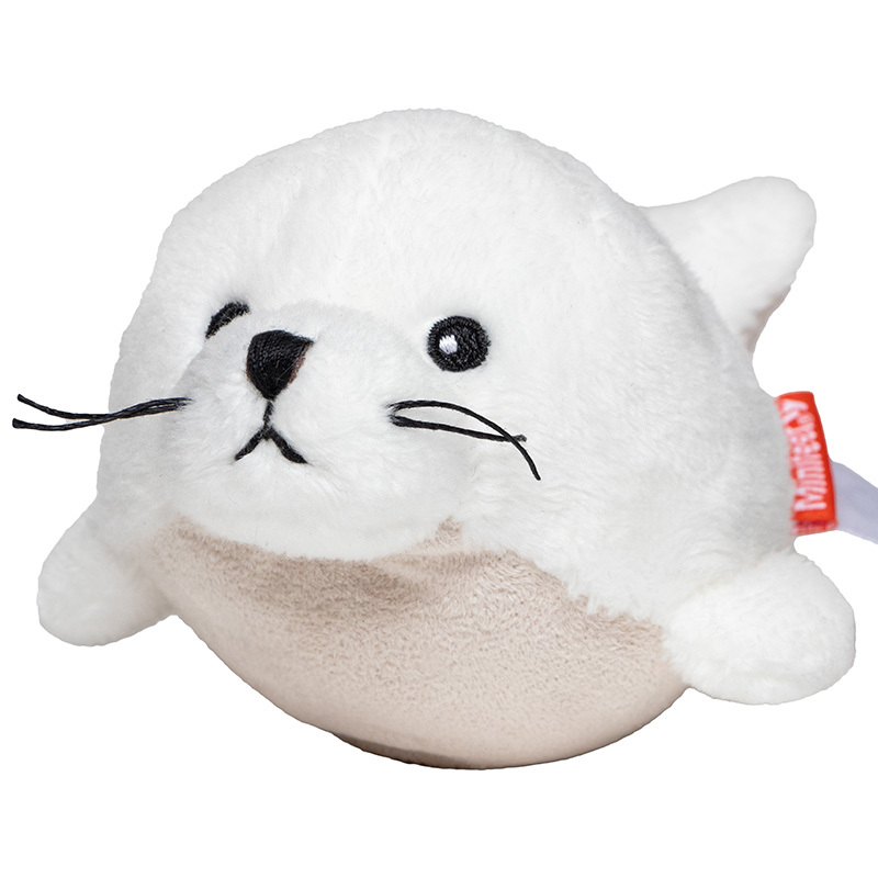 peluche publicitaire nettoyeur d'ecran phoque