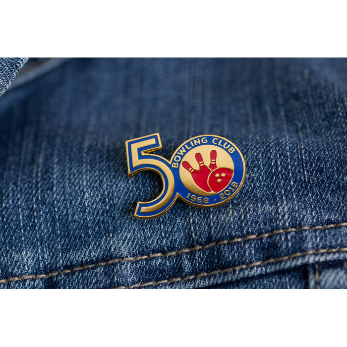 PIN'S PUBLICITAIRE METAL PRINT ÉMAIL SOUPLE