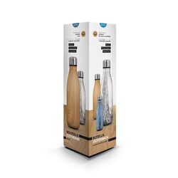 BOUTEILLE GOURDE ISOTHERME DOUBLE-PAROI INOX 50 cl