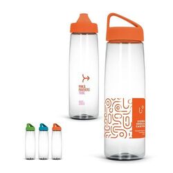 BOUTEILLE GOURDE 83 cl TRANSPARENTE EN TRITAN