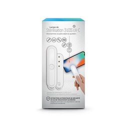 LAMPE DE STÉRILISATION 3 UV-C PORTABLE