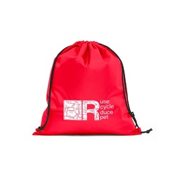 PEMBA. Sac-à-dos ficelle en polyester recyclé (100% rPET) 190T