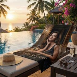 Serviette subli RPET220g