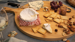 Planche de service ronde en bambou Ukiyo