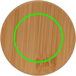 Set de 2 Verres double paroi 350ml avec couvercle en bambou