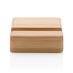 Support téléphone en bambou