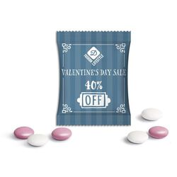 102866 - PASTILLES MENTHE-CHOCOLAT
dans un sachet personnalisé - 1-Objet-Pub