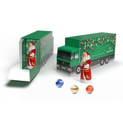 102885 - CALENDRIER DE L’AVENT LINDOR CAMION
personnalisable avec un chocolat père Noël - 1-Objet-Pub