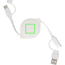 Cable 4 en 1 en TPE et plastique recyclé RCS