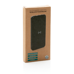 Powerbank 8000 mAh avec induction en plastique recyclé RCS