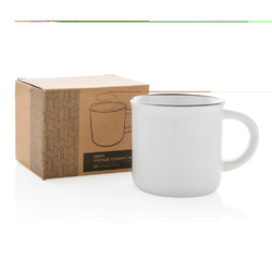 Mug 280ml vintage en céramique