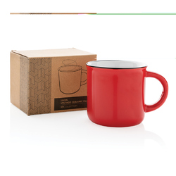 Mug 280ml vintage en céramique