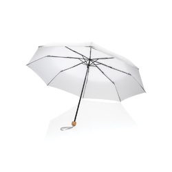 Mini parapluie 20.5' rPET 190T poignée bambou Impact AWARE