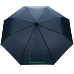Mini parapluie 20.5' rPET 190T poignée bambou Impact AWARE