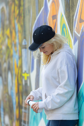 Casquette contraste 6 panneaux coton recyclé Impact AWARE™