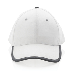 Casquette contraste 6 panneaux coton recyclé Impact AWARE™