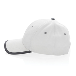 Casquette contraste 6 panneaux coton recyclé Impact AWARE™