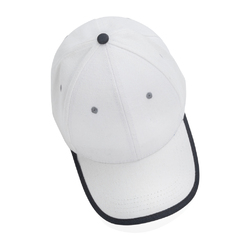 Casquette contraste 6 panneaux coton recyclé Impact AWARE™