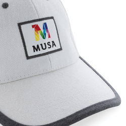 Casquette contraste 6 panneaux coton recyclé Impact AWARE™