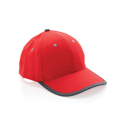 Casquette contraste 6 panneaux coton recyclé Impact AWARE™