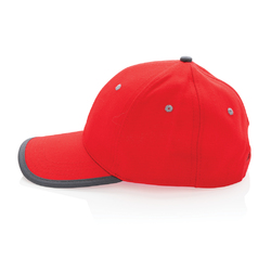Casquette contraste 6 panneaux coton recyclé Impact AWARE™