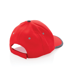 Casquette contraste 6 panneaux coton recyclé Impact AWARE™