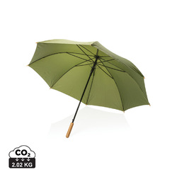 Parapluie 27' en rPET et bambou ouverture auto Impact AWARE™