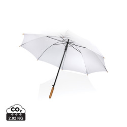 Parapluie 27' en rPET et bambou ouverture auto Impact AWARE™