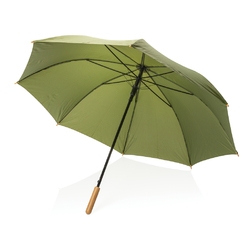 Parapluie 27' en rPET et bambou ouverture auto Impact AWARE™