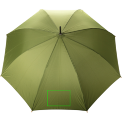Parapluie 27' en rPET et bambou ouverture auto Impact AWARE™