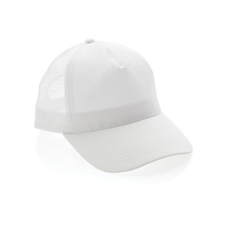 Casquette filet 5 panneaux coton recyclé Impact AWARE™
