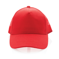 Casquette filet 5 panneaux coton recyclé Impact AWARE™